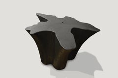 Andrianna Shamaris Star Shaped Teak Wood Coffee Table or Side Table