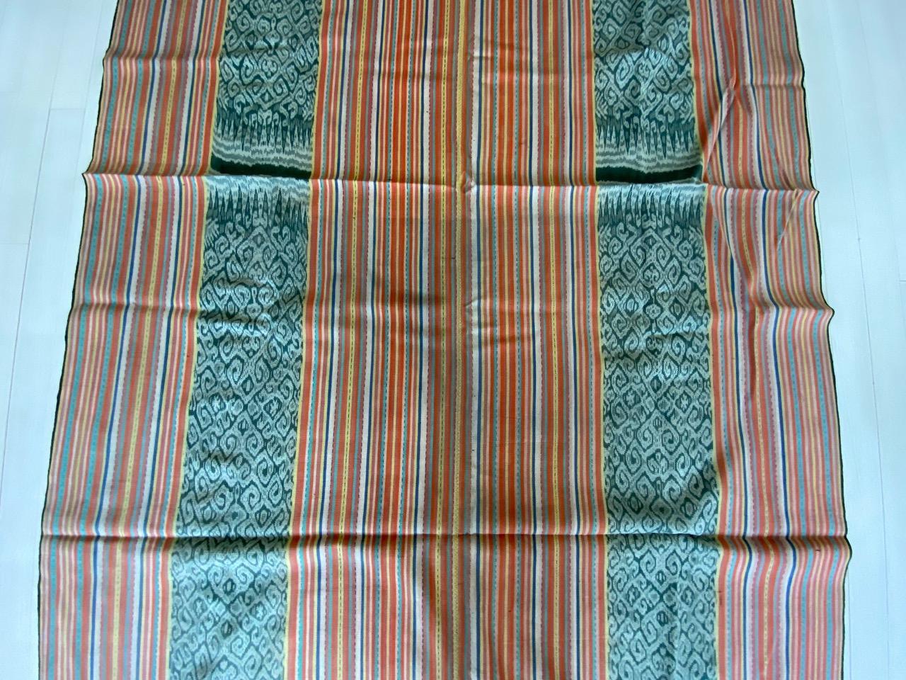 Tribal Andrianna Shamaris Super Rare Cotton Ikat from Sumba Indonesia For Sale