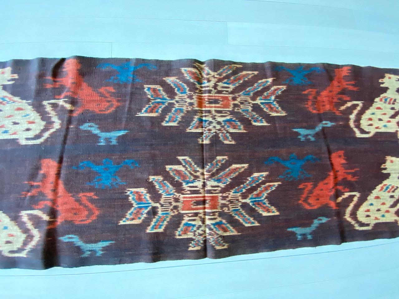 Andrianna Shamaris Super Rare Long Ikat From Sumba For Sale 7