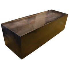 Banc en rondins de bois pétrifié super lisses Andrianna Shamaris