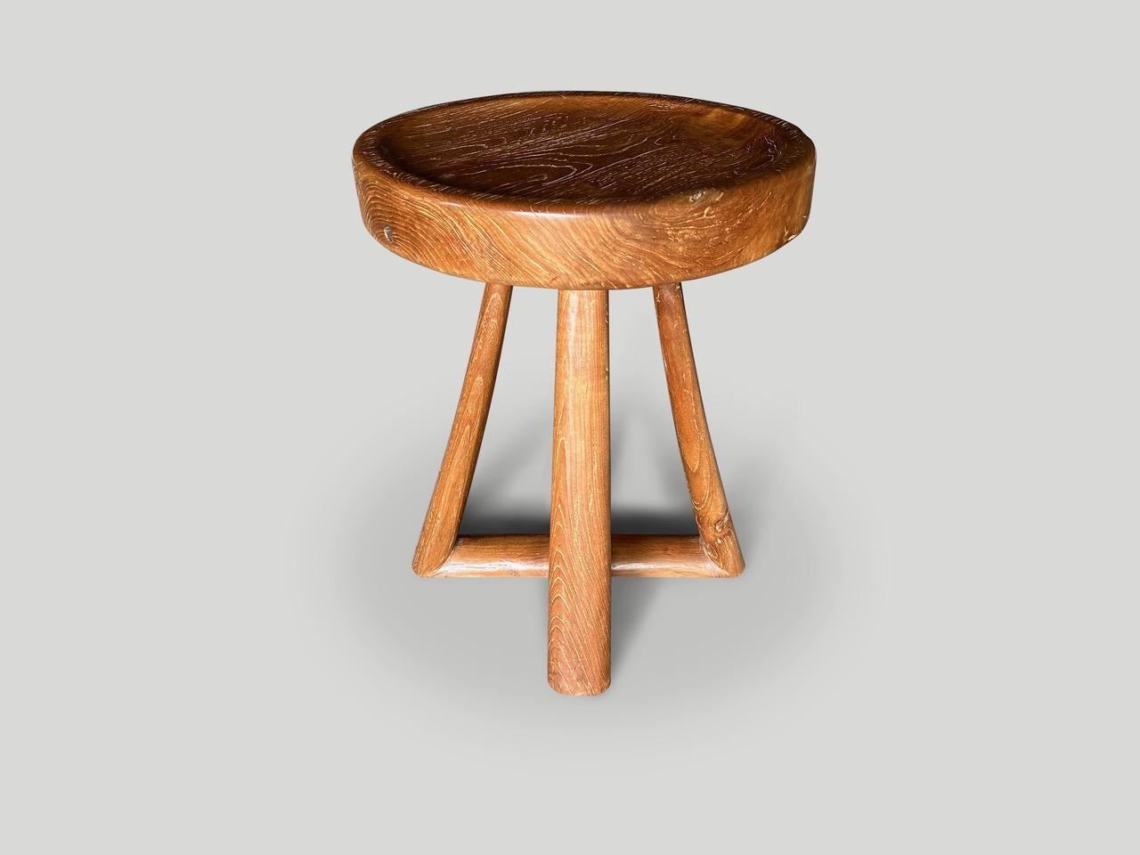 Mid-Century Modern Andrianna Shamaris Tall Tray Side Table or Entry Table For Sale