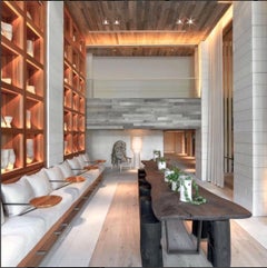 Andrianna Shamaris Teak Wood Bar Stool