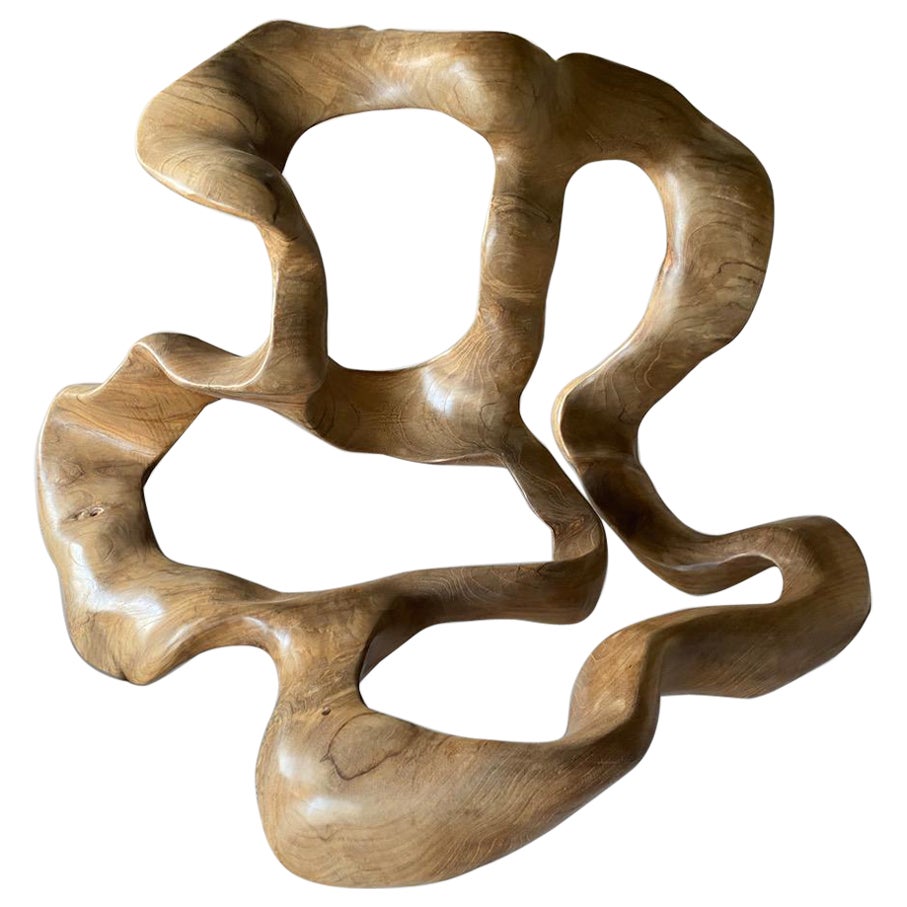 Andrianna Shamaris Teak Wood Sculpture
