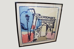 Andrianna Shamaris The Arc de Triomphe de l’Étoile Courrèges Scarf