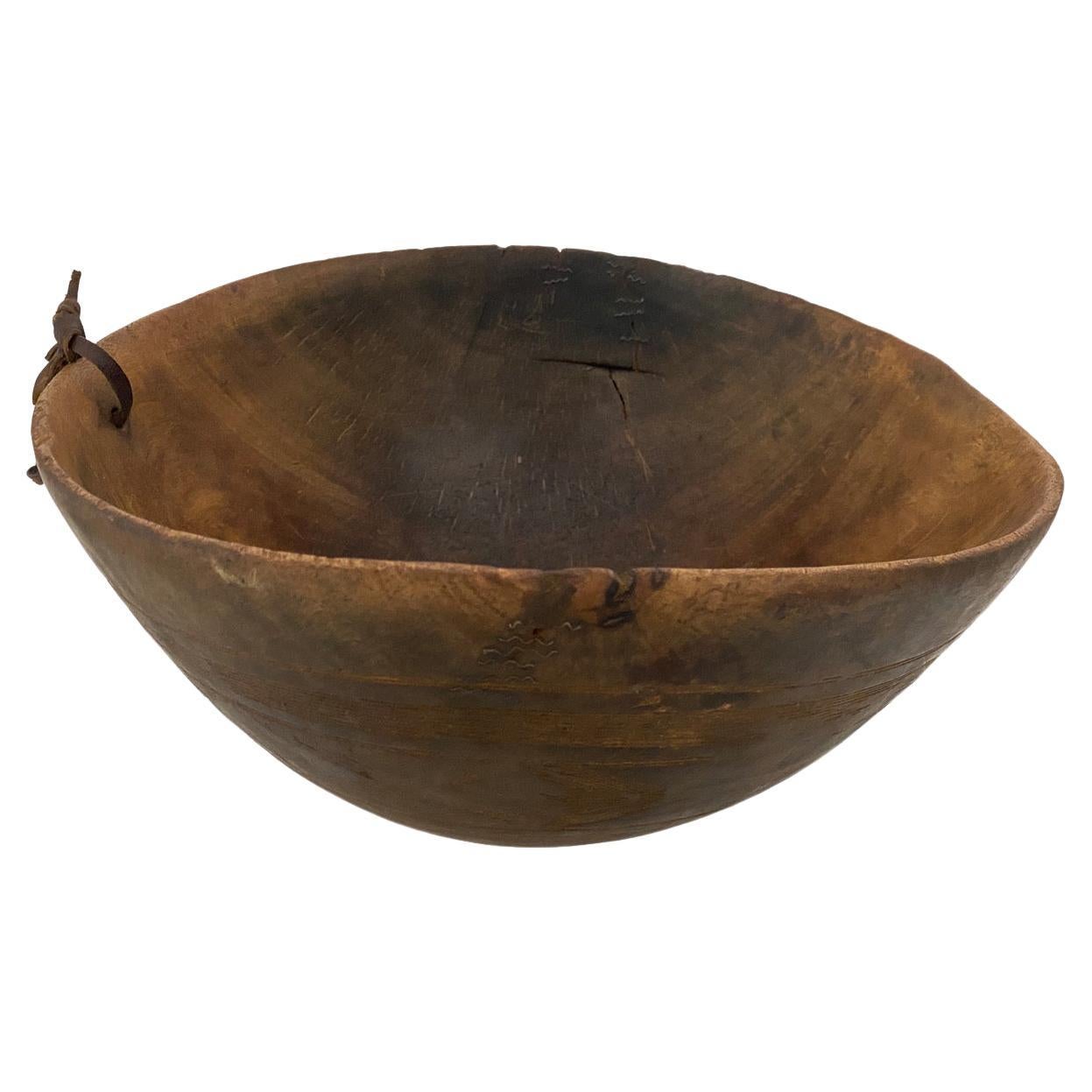 Andrianna Shamaris Tribal Antique African Bowl