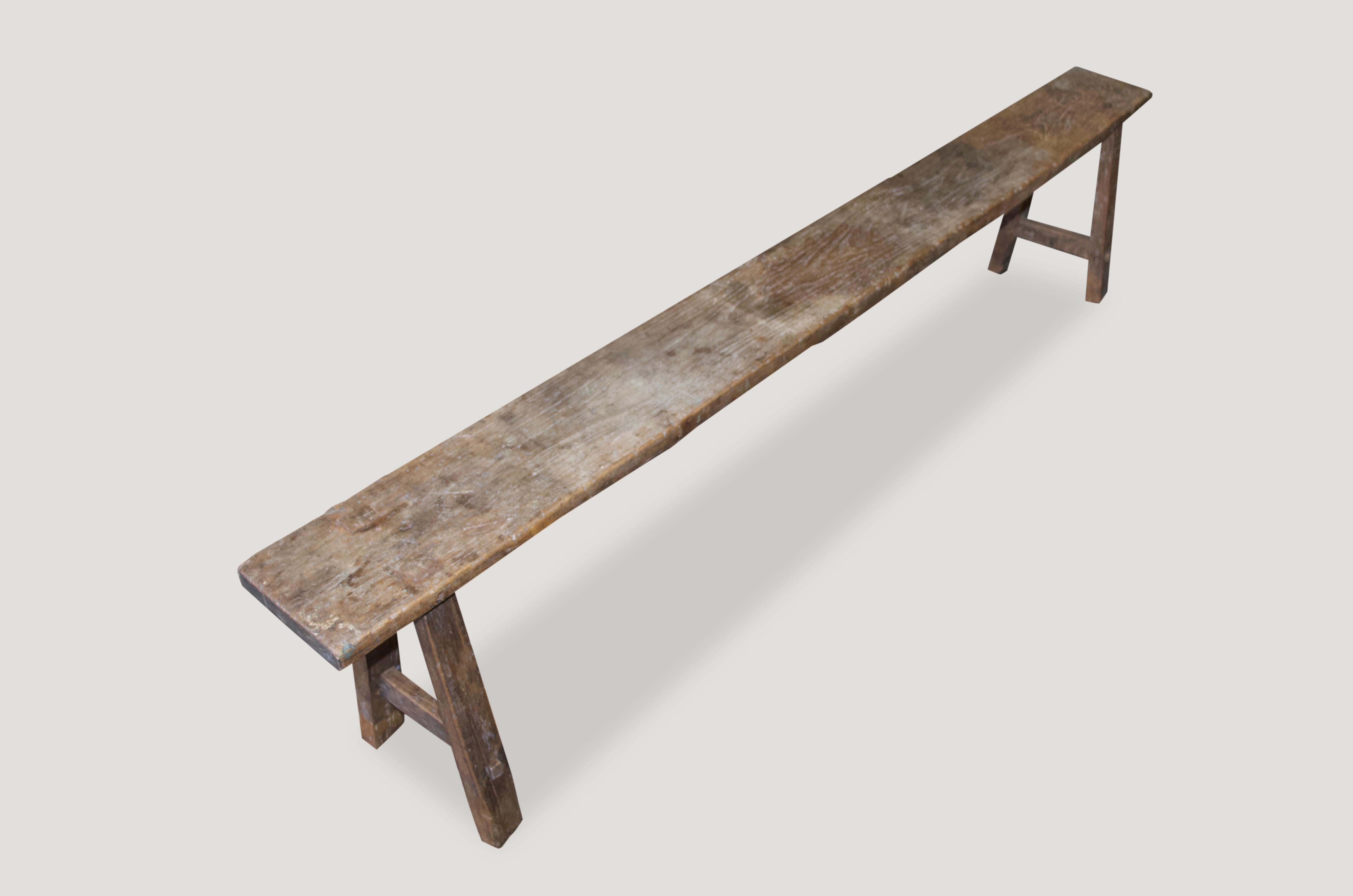 Andrianna Shamaris Wabi Sabi Bench In Excellent Condition In New York, NY