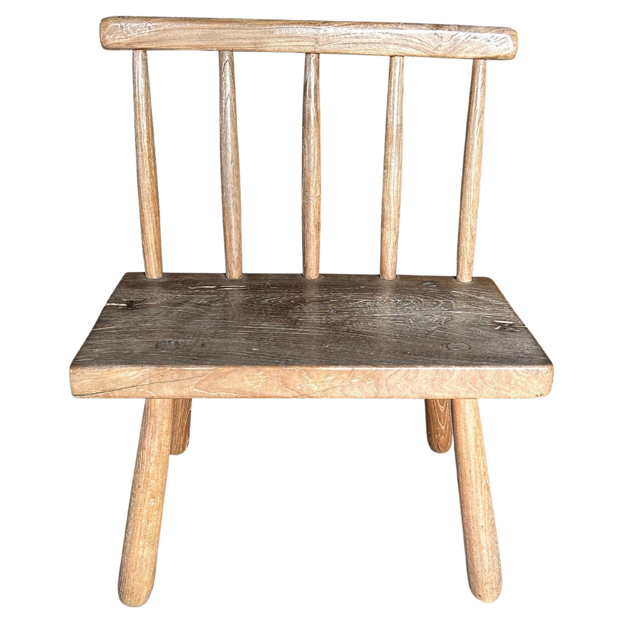 Andrianna Shamaris Wabi Sabi Chair or Side Table For Sale