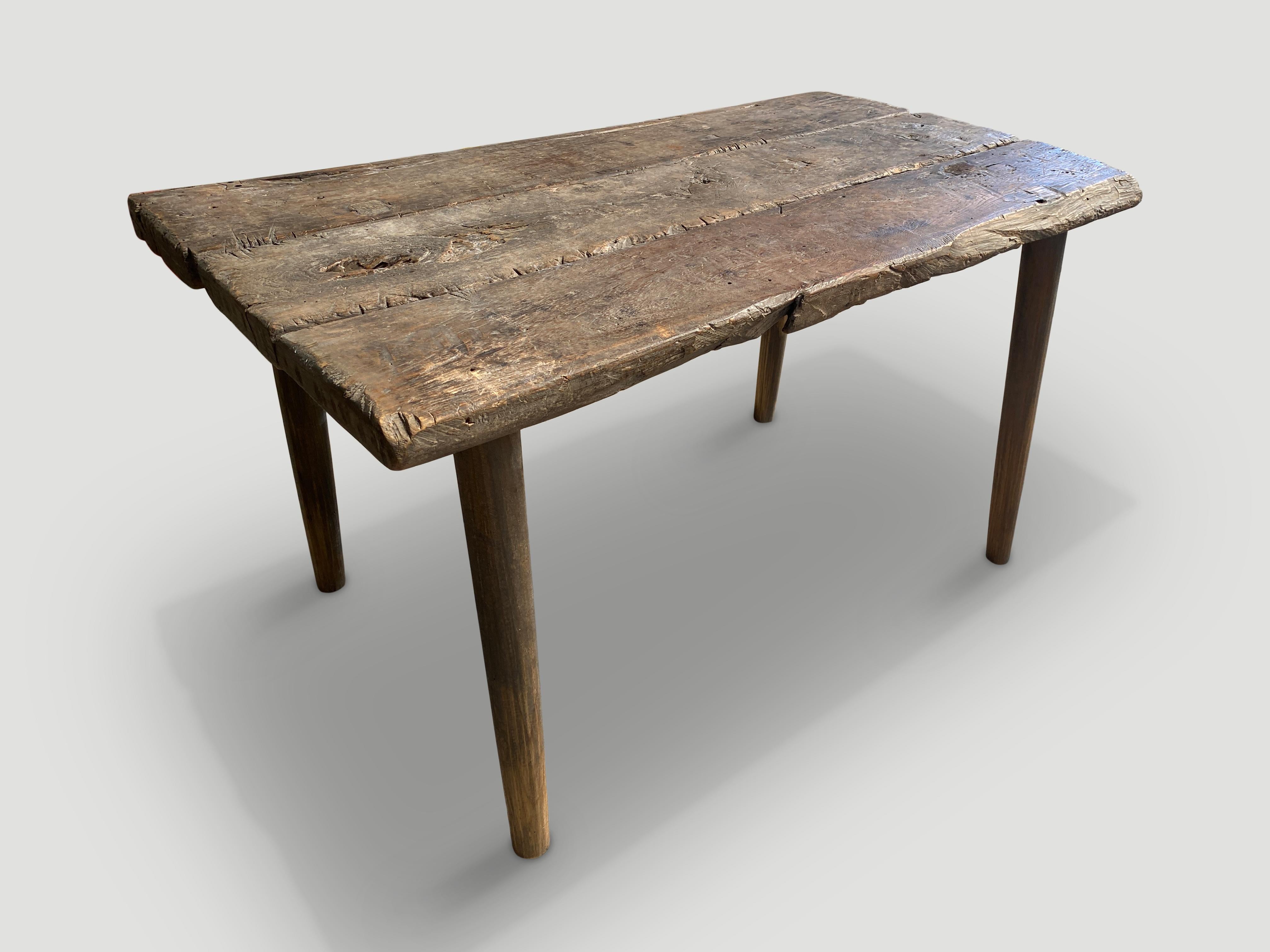 Andrianna Shamaris Wabi Sabi Console or Side Table In Excellent Condition For Sale In New York, NY
