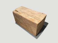 Andrianna Shamaris Wabi Sabi Pedestal, Coffee Table or Side Table