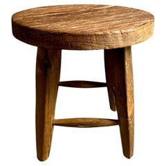 Andrianna Shamaris Wabi Sabi Round Side Table or Stool