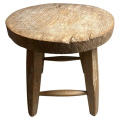 Andrianna Shamaris Wabi Sabi Round Side Table or Stool