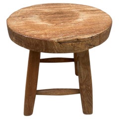 Andrianna Shamaris Wabi Sabi Round Side Table or Stool