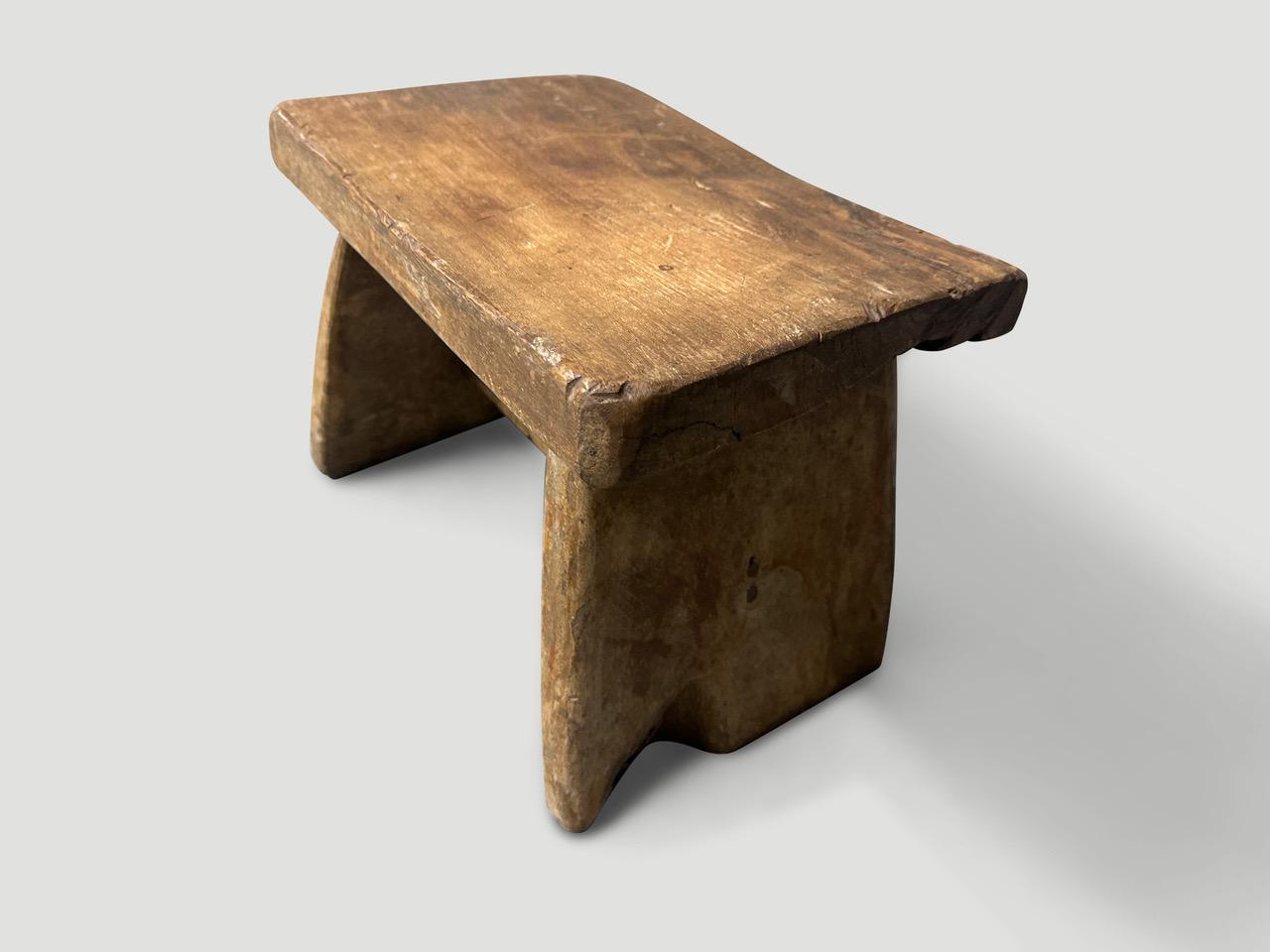 Andrianna Shamaris Wabi Sabi Side Table or Stool In Excellent Condition For Sale In New York, NY