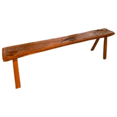 Andrianna Shamaris Wabi Sabi Teak Wood Bench