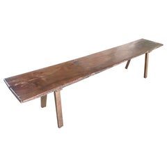 Andrianna Shamaris Wabi Sabi Teak Wood Bench