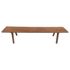 Andrianna Shamaris Wabi Sabi Teak Wood Bench