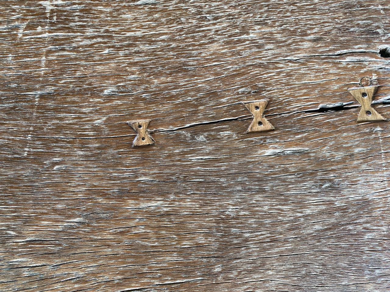 Table basse Andrianna Shamaris Wabi Sabi en bois de teck  en vente 4