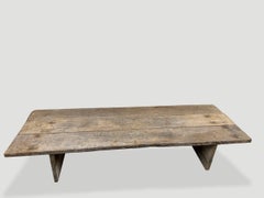 Andrianna Shamaris Wabi Sabi Teak Wood Coffee Table