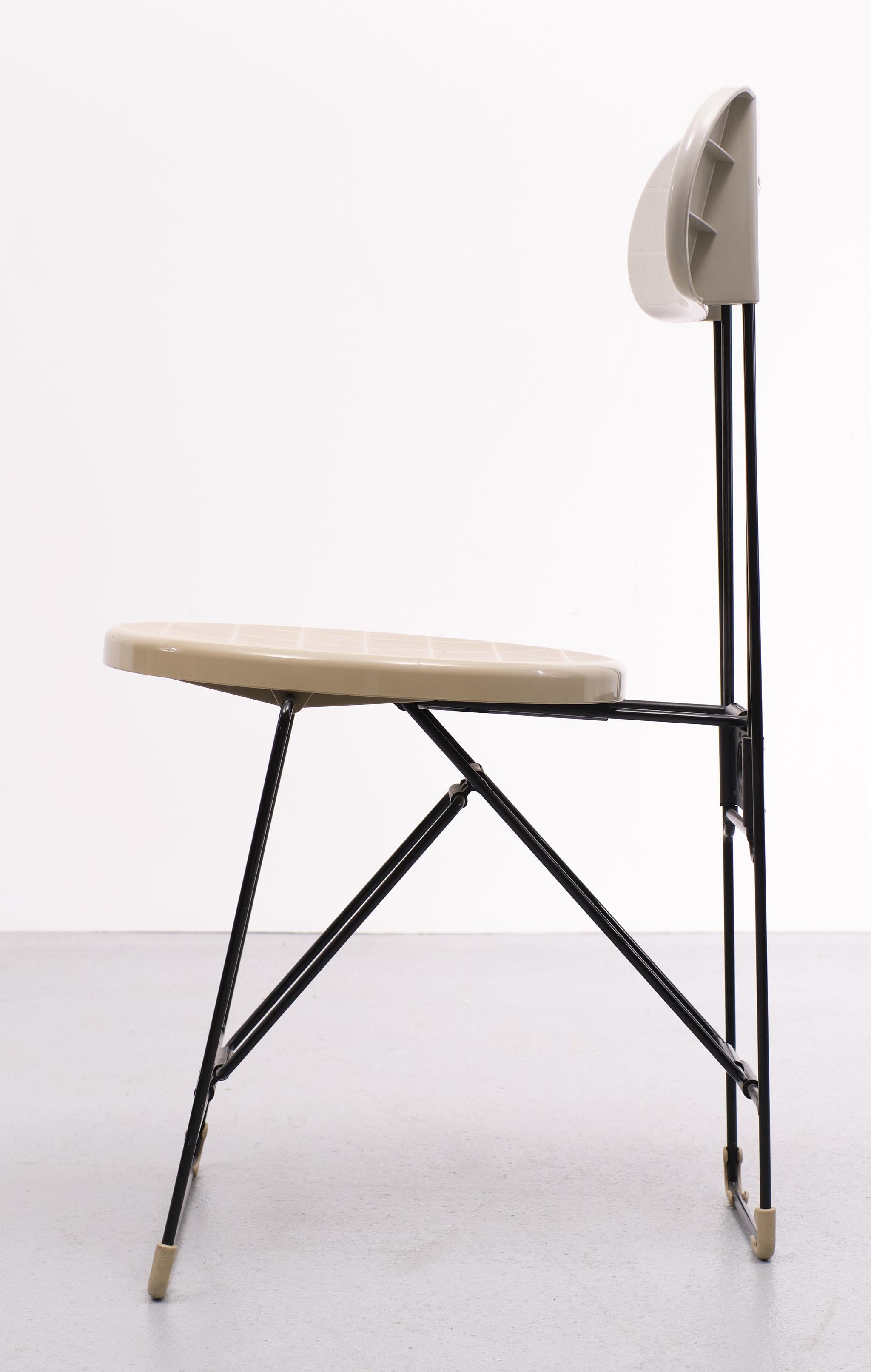 Andries Van Onck Post Modern Folding Chair, 1984 For Sale 3