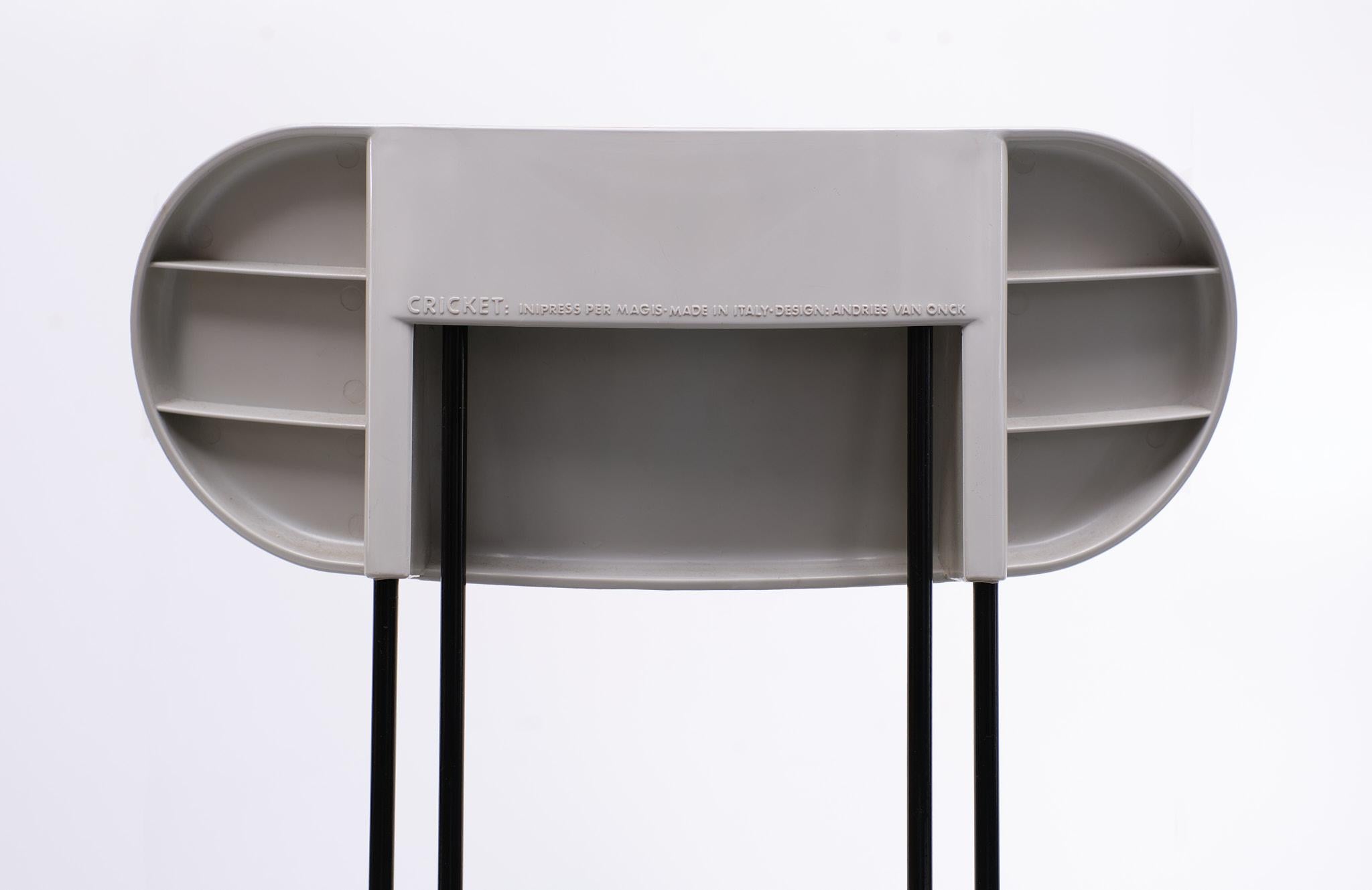Plastique Chaise pliante post-moderne Andries van Onck 1984 en vente