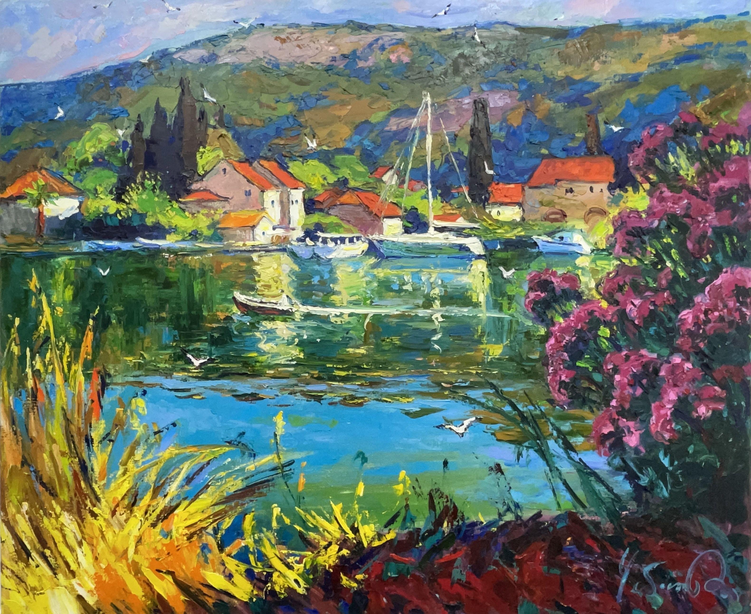 "Dreams". Croatia. Dubrovnik, Painting, Oil on Canvas