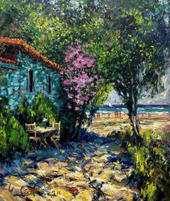 "Enchanting Day in Marmaris" Marmaris. Turkey., Painting, Oil on Canvas