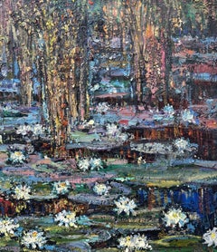 "Lyrical Mood" Kyiv. Ukraine., Painting, Oil on Canvas