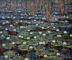 "Lyrical Mood" Kyiv. Ukraine., Painting, Oil on Canvas