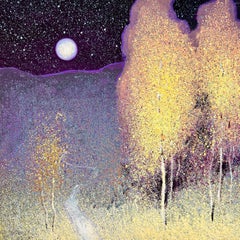 "Otoño bajo el cielo estrellado"