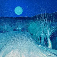 "Magia de una noche iluminada por la luna"