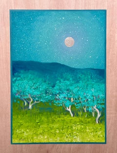 "Frutteto sotto la luna piena"