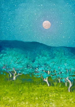 "Orchard under the Full Moon"
