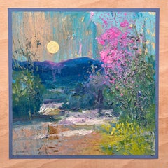 "Spring Silence Under the Moon"