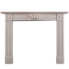 'Androcles and the Lion' an Early Regency Style Fireplace