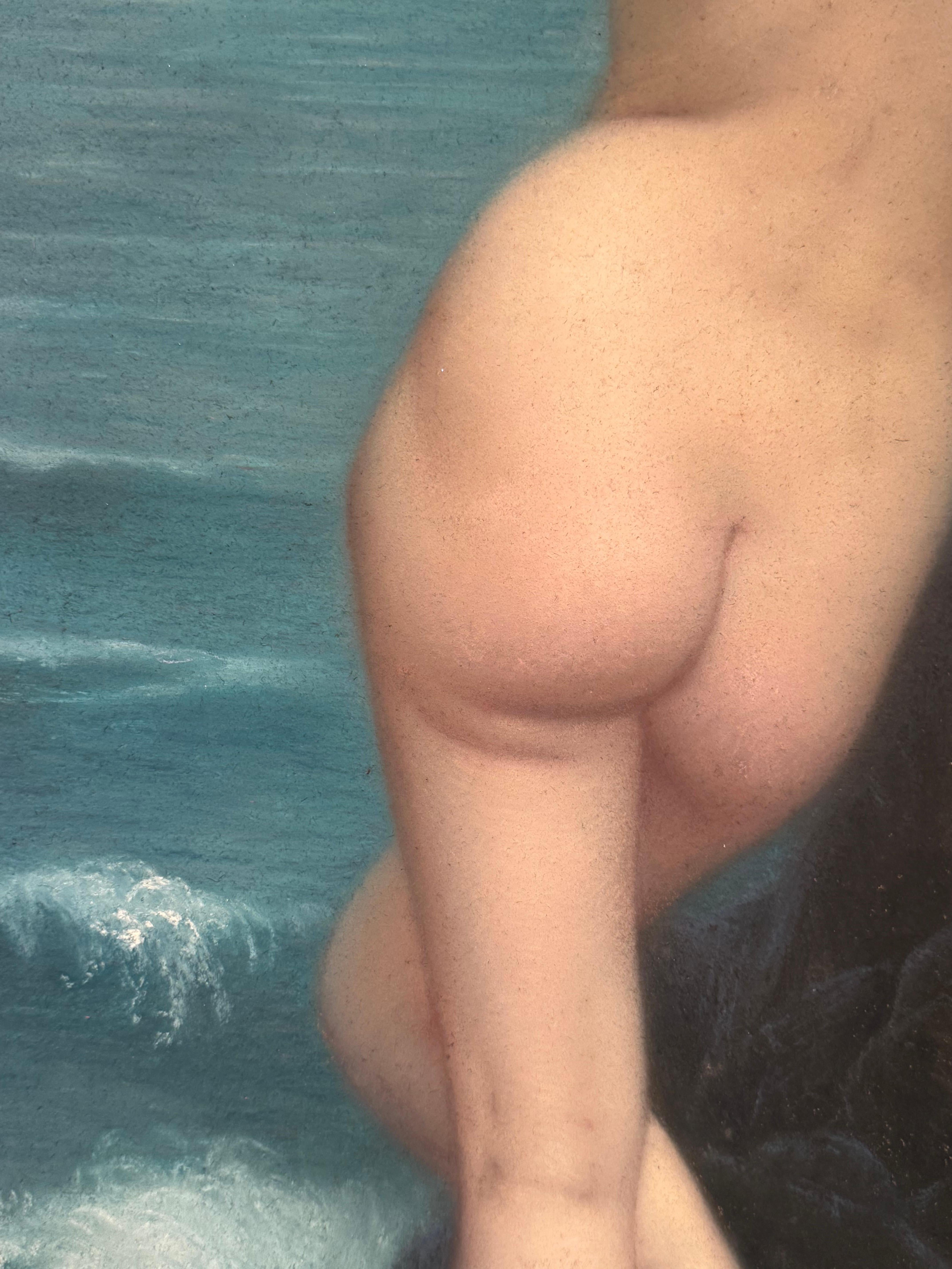 Fin du XIXe siècle Andromède enchaînée au rocher, A. Barrè, vers 1900 en vente