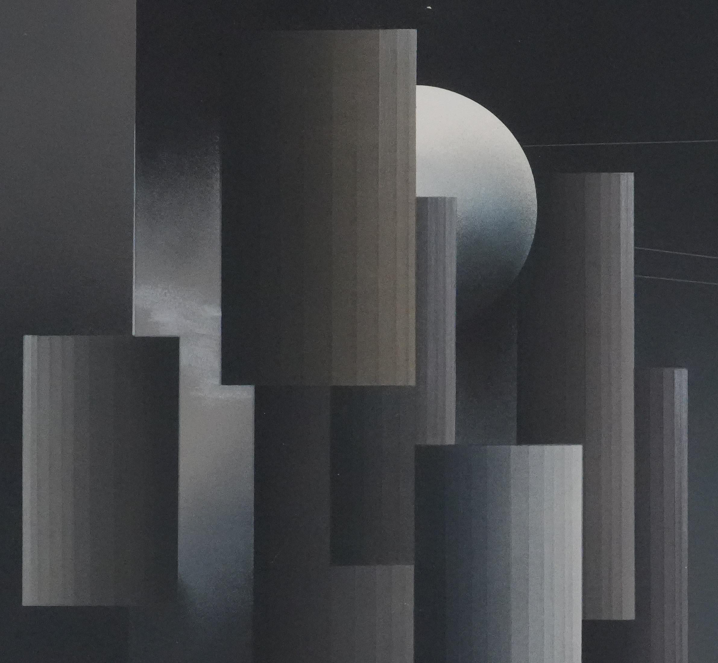 Andrès SEGOVIA (1929-1996)
Black Composition

Original lithograph
Handsigned by pencil
Justified EA (Artist Proof)
Numbered on 50 copies
On vellum, 64 x 81 cm (c. 25.1 x 31.8 in)

Very good condition, small trace of framing on the back