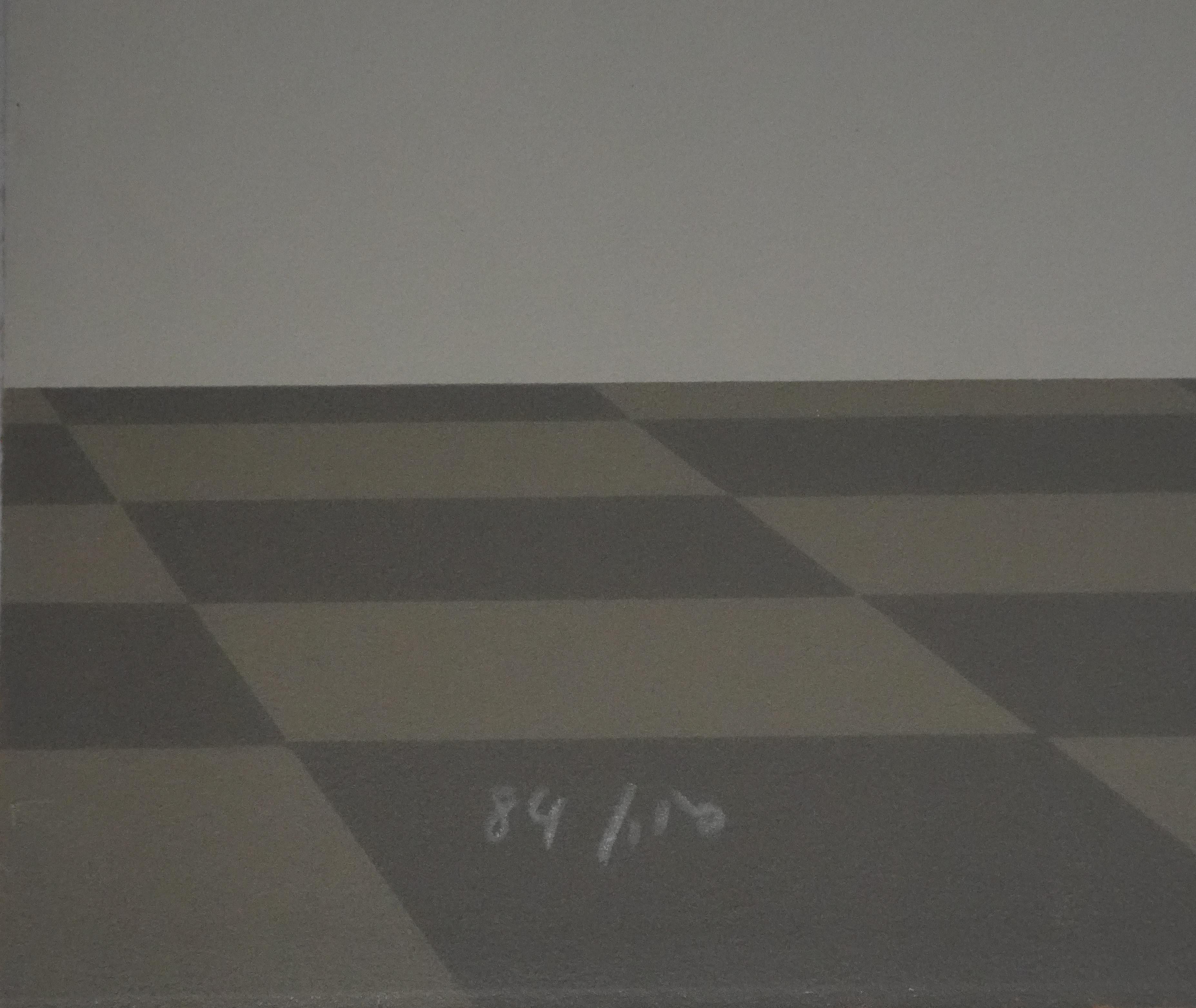 The Columns - Lithograph Original Signed For Sale 1