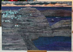 Orizzonte - XXI secolo, Pittura contemporanea di paesaggio ad acrilico e tecnica mista