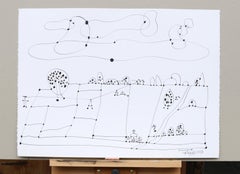 Kuraszewo - Polnischer Kunstmeister Abstrakte Landschaft, Minimalismus