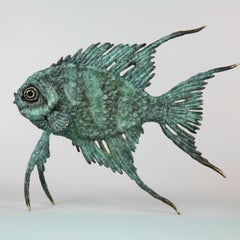 Coral Fish - bronze sculpture sea life limited edition contemporary modern art