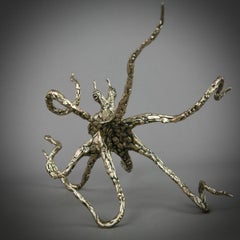 Octopus - bronze sculpture- limited edition- Modern- Contemporary 