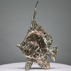 Sea Angel Fish - bronze sculpture Animal wildlife sea modern limited edition 