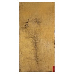 Andy Anh Ha Abstract Mixed Media Acrylic & Oil Painting on Cradled Wood Signed