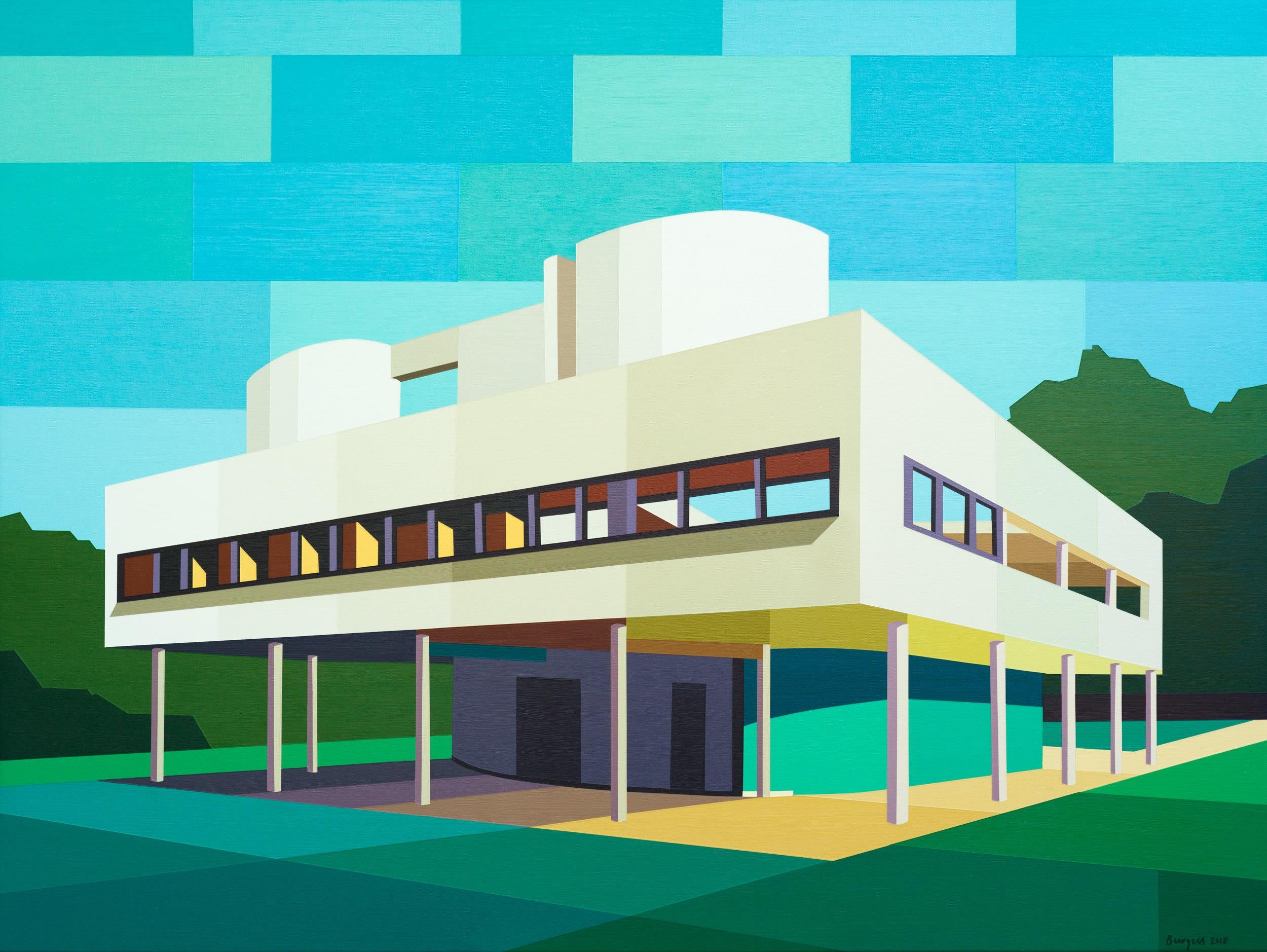 Architecture moderniste, Andy Burgess, Villa Savoye