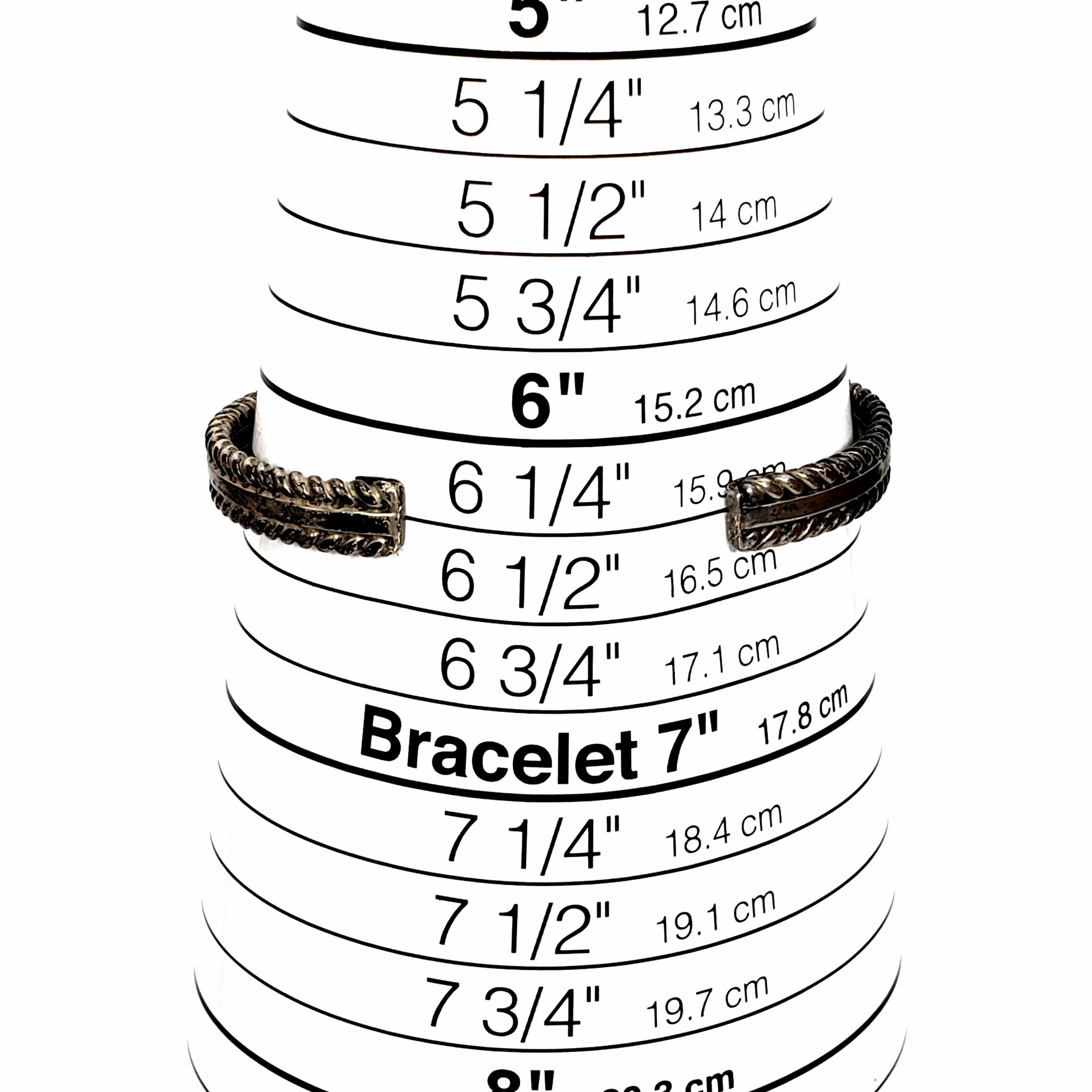 Andy Cadman Native American Sterling Silber Türkis Manschettenknopf Armband 2