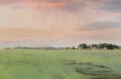 "Después de una lluvia de verano" (2023) Por Andy Evansen, Pintura original en acuarela