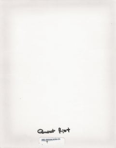 Quiet Riot Drummer Vintage Original Photograph