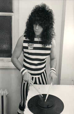 Quiet Riot Drummer Vintage Original Photograph