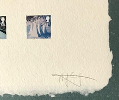 Andy Goldsworthy, stampa unica e firmata per la serie di francobolli natalizi della Royal Mail del Regno Unito