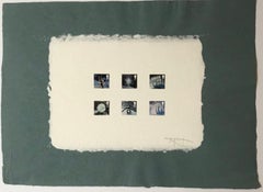 Andy Goldsworthy - Andy Goldsworthy, Unique, Signed Print for UK Royal Mail Christmas Stamp Series Andy Goldsworthy, Unique, Signed Print for UK Royal Mail Christmas Stamp Series